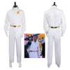 2023 Barbie Ryan Gosling White Cosplay Costume Barbie Ken White Tracksuit Outfit