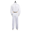 2023 Barbie Ryan Gosling White Cosplay Costume Barbie Ken White Tracksuit Outfit