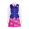 Delancey Devin Cosplay Costume Barbie Princess Charm School Uniform Halloween Party Suit