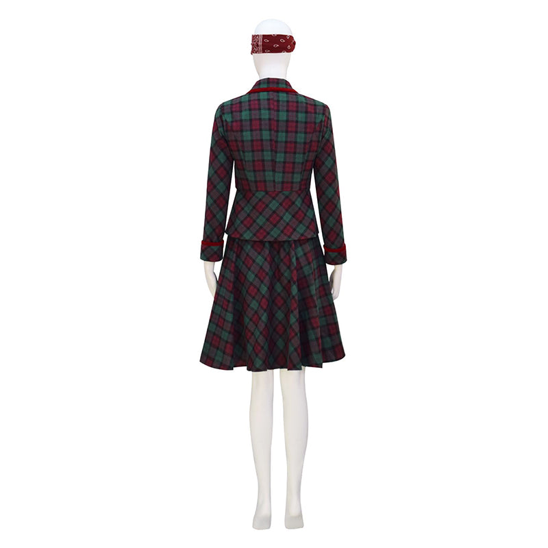 Women's Vintage Dress Christmas Holiday Bethany Aunt Christmas Suit ACcosplay