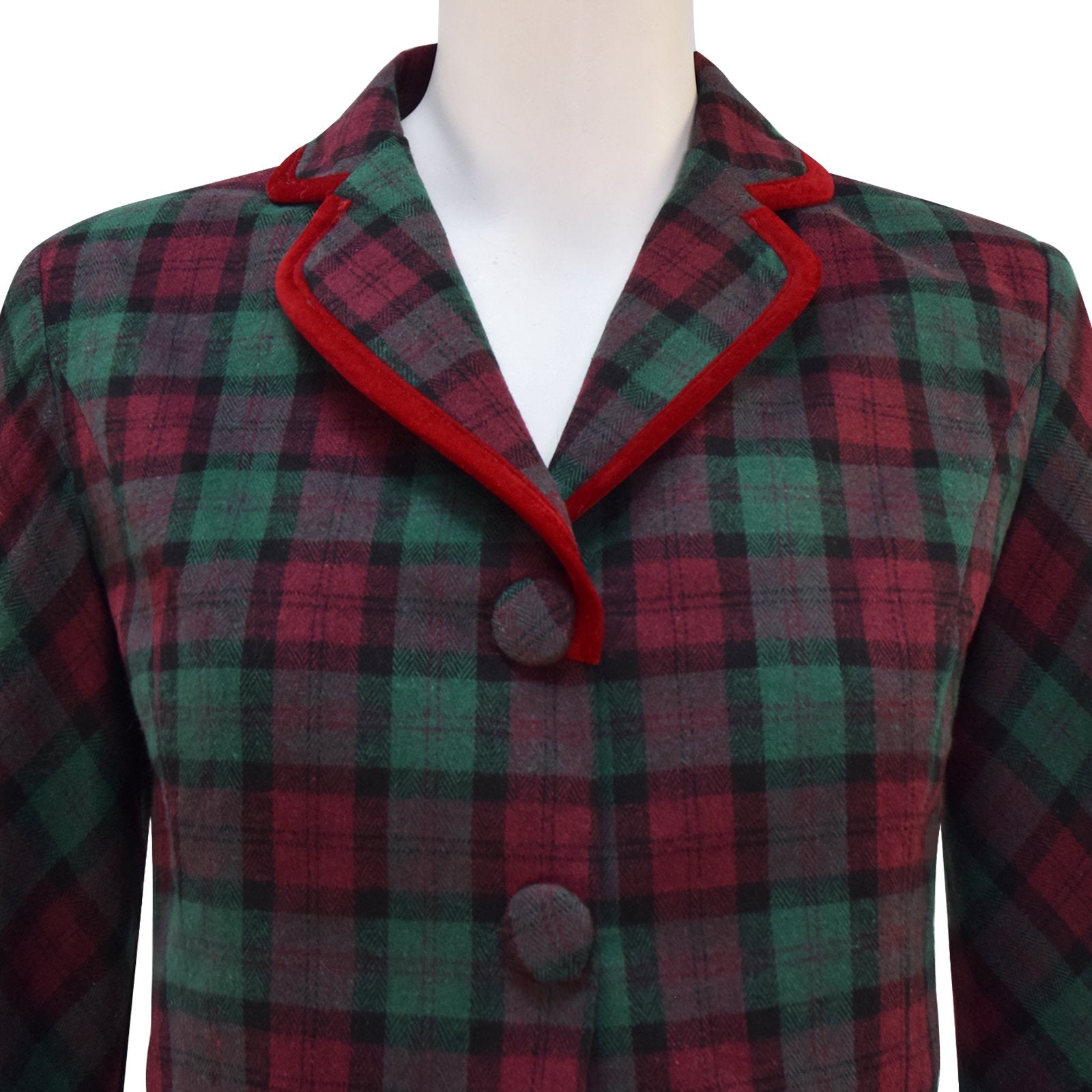 Women's Vintage Dress Christmas Holiday Bethany Aunt Christmas Suit ACcosplay