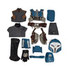 The Mandalorian 3 Cosplay Bo-Katan Kryze Costume Femme Uniform With Helmet