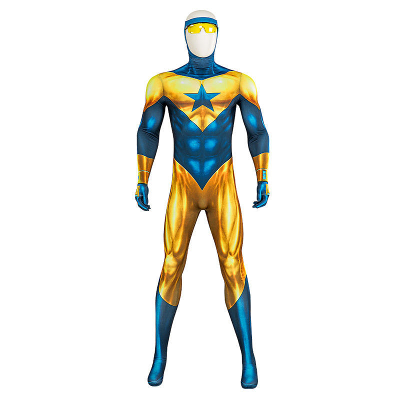 Animed Booster Gold Cosplay Michael Jon Carter Costume Jumpsuits Halloween Carnival Suit