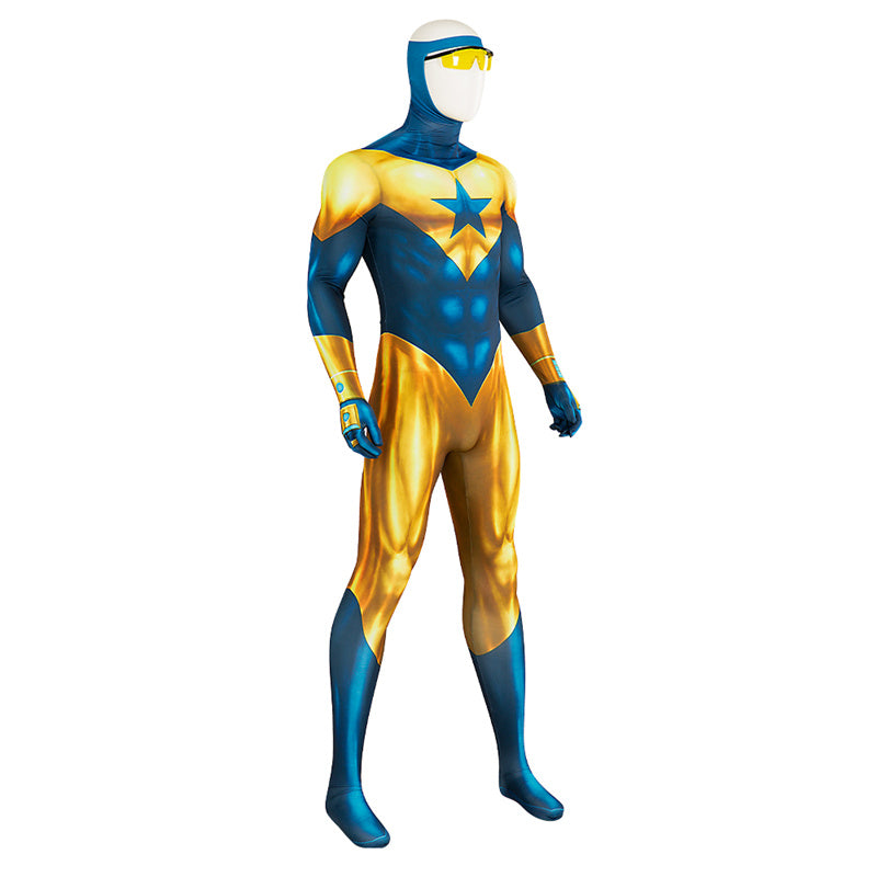 Animed Booster Gold Cosplay Michael Jon Carter Costume Jumpsuits Halloween Carnival Suit