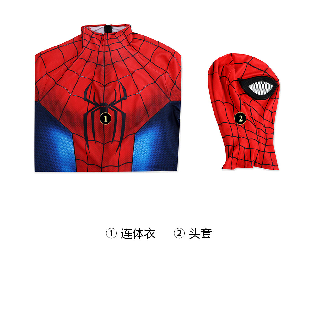 Spider-Man Brand NewDay Peter Parker Cosplay Costume Halloween Outfit ACcosplay