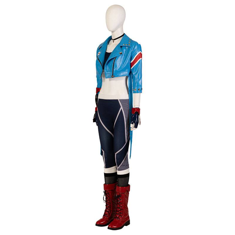 Street Fighter 6 Cammy Cosplay Costume Game Cammy White Uniform Halloween Carnival Suit