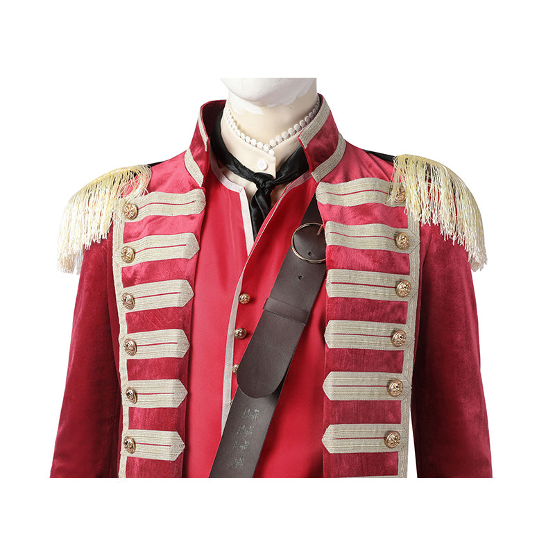 Peter Pan And Wendy Captain Hook Cosplay Costume Pirate Uniform Halloween Party Suit