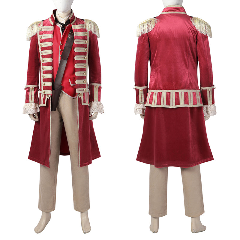 Peter Pan And Wendy Captain Hook Cosplay Costume Pirate Uniform Hallow –  ACcosplay