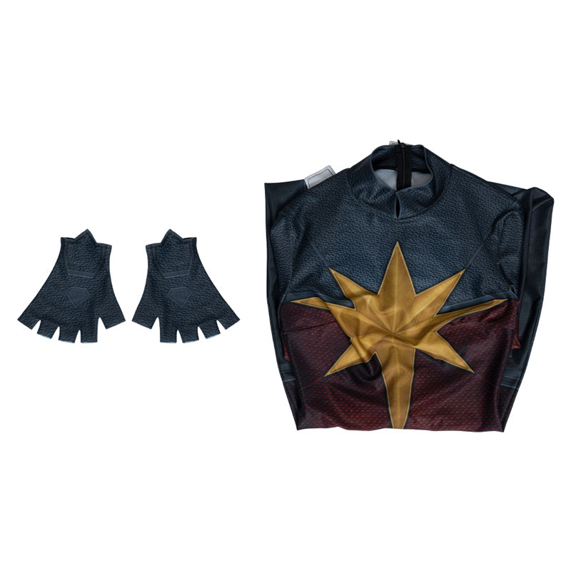 Captain Marvel Costumes The Marvel 2 Superhero Carol Danvers Jumpsuit Cosplay Costume