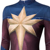Carol Danvers Jumpsuit Amazing Captain 2 Supergirl Cosplay Costume Halloween Carnival Suit