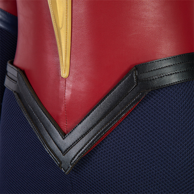 Carol Danvers Suit Amazing Captain Supergirl Cosplay Costumes Halloween Battle Suit