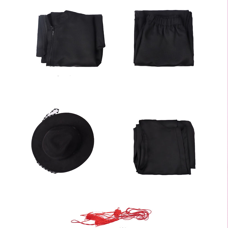 Kpop Demon Hunters Saja Boys Demon Outfit Jinu Cosplay Costume Combat Suit Accosplay