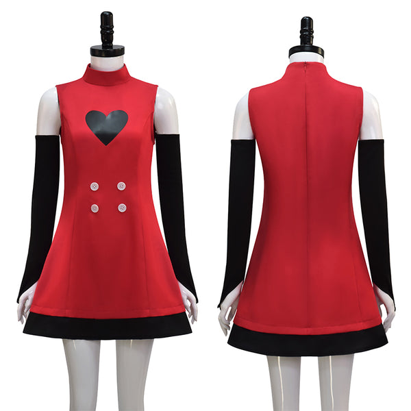 Charlie Morningstar Battle Dress Hazbin Hotel Charlie Full Demon Cospl –  ACcosplay