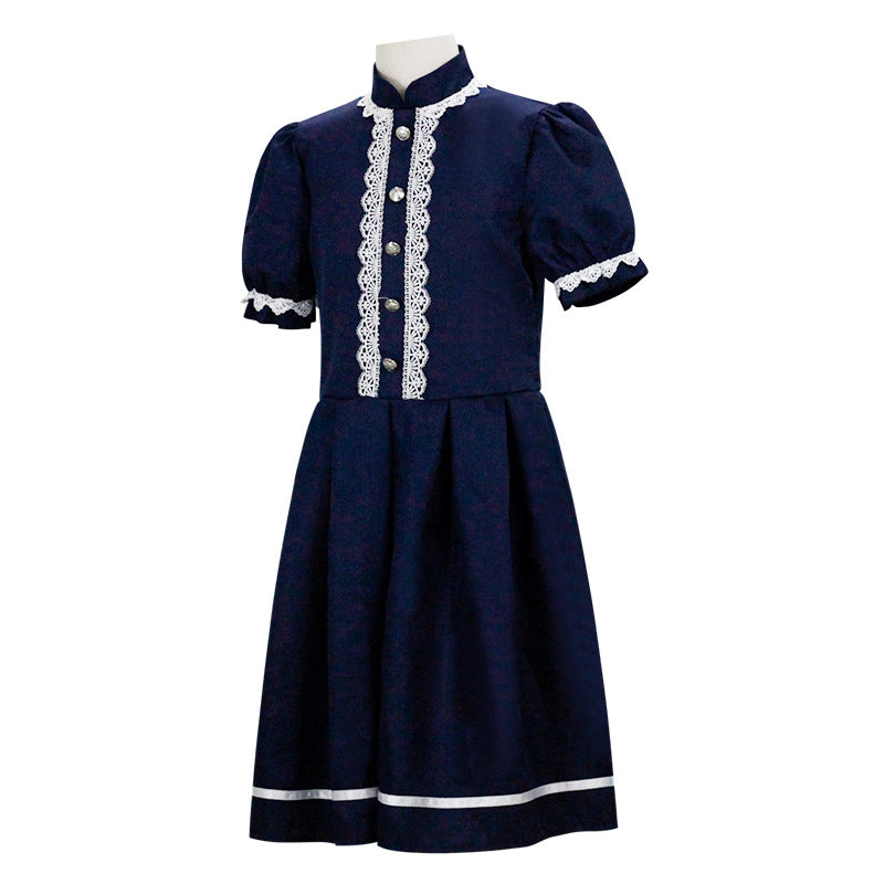 Children of the Corn Eden Edwards Cosplay Costume Girl Dress Halloween Party Suit