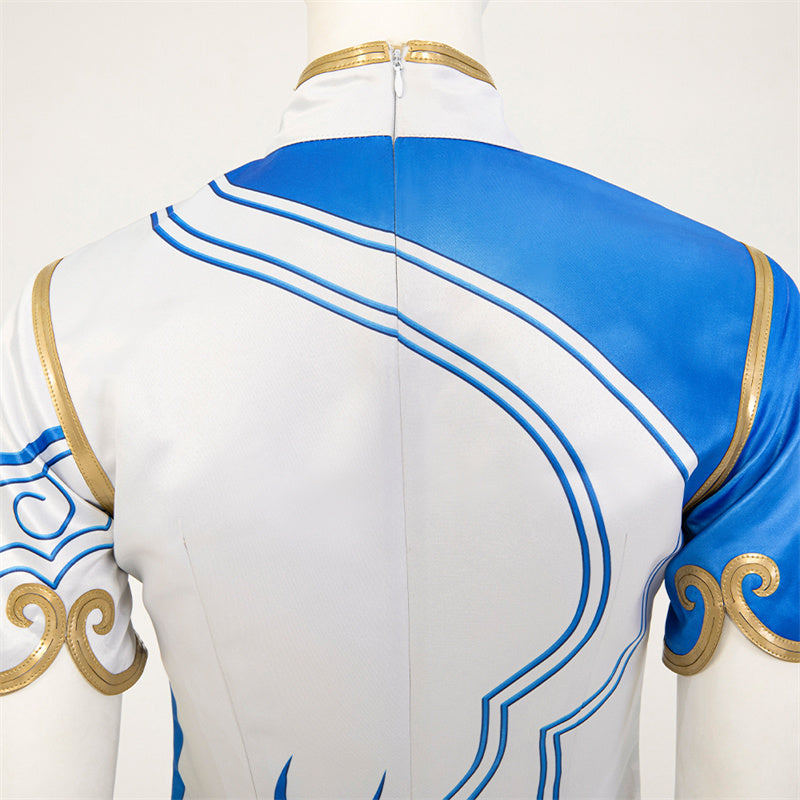 Street Fighter 6 Cosplay SF Chun-Li Costume Qipao Halloween Carnival Suit