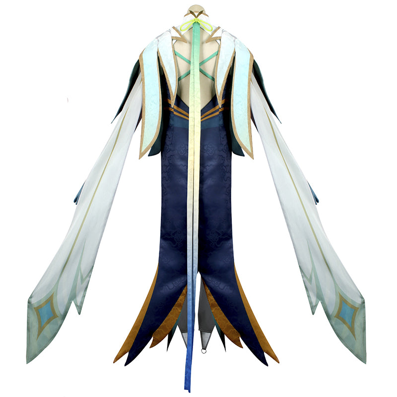 Genshin Impact Cloud Retainer Cosplay Costume Lantern Rite NPC Dress Halloween Party Suit