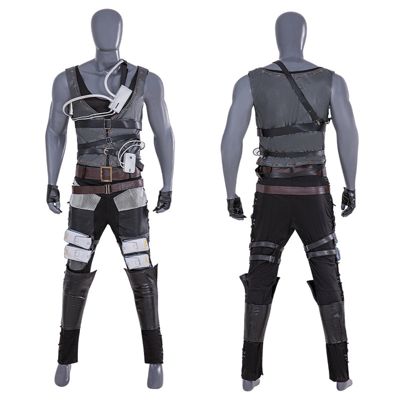 Game Apex Legends Crypto Cosplay Tae Joon Park Costume Halloween Party Suit