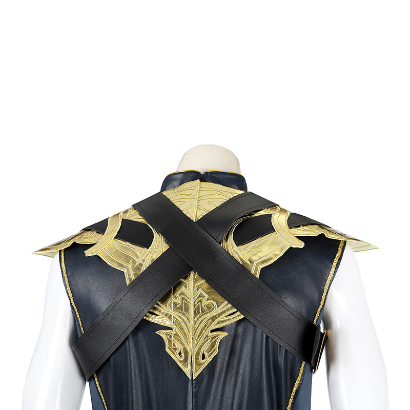 The Dark Urge Cosplay Costume Baldur's Gate 3 Sorcerer Robe Outfit Halloween Suit