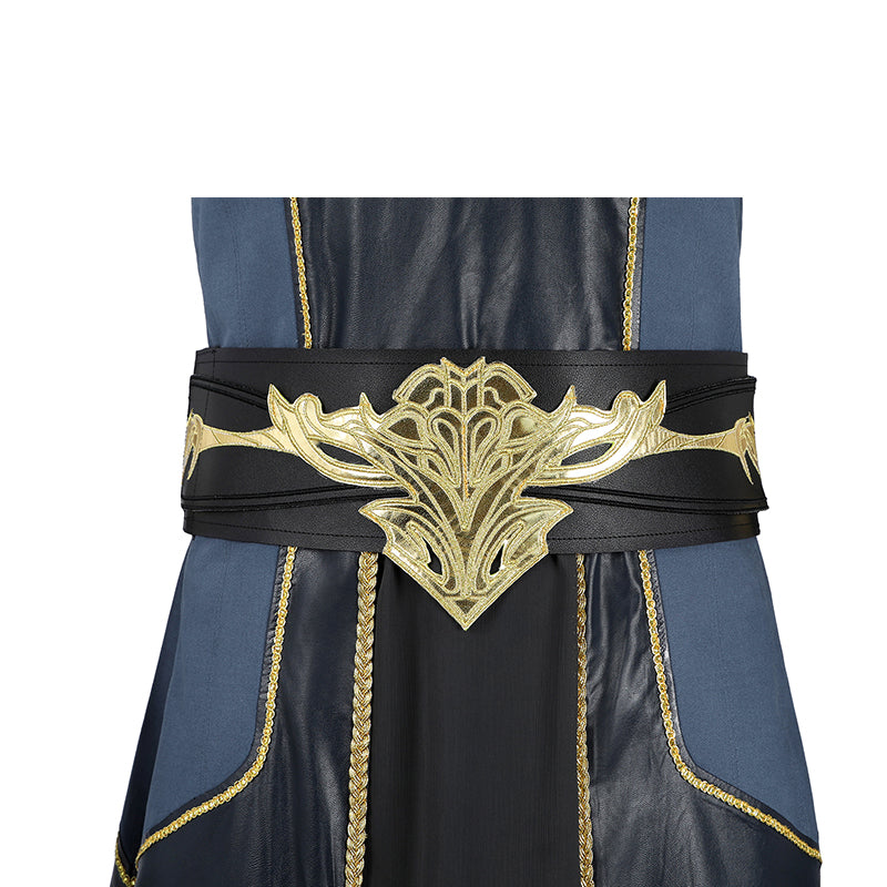 The Dark Urge Cosplay Costume Baldur's Gate 3 Sorcerer Robe Outfit Halloween Suit