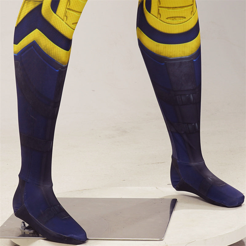 Deadpool 3 Wolverine Cosplay Costume Captain America Superhero Wolverine Jumpsuit With Claw Prop