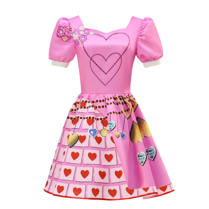 Cos Hearts Bridget Queen of Hearts Dress Descendants: The Rise of Red Cosplay Cos ...