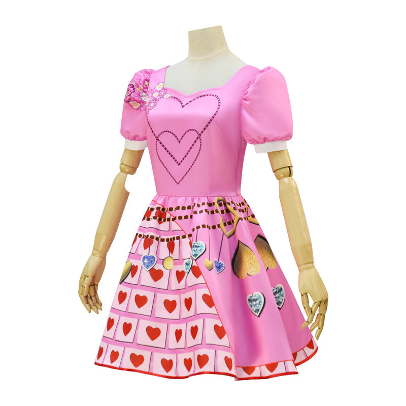 descendants rise of red queen of hearts dress Disney Descendants Rise of Red Queen of Hearts Costume Size Women's 2XL 18-20