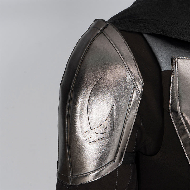 The Mandalorian S3 Cosplay Din Djarin Costume Helmet Cape Boots Halloween Celebration Suit