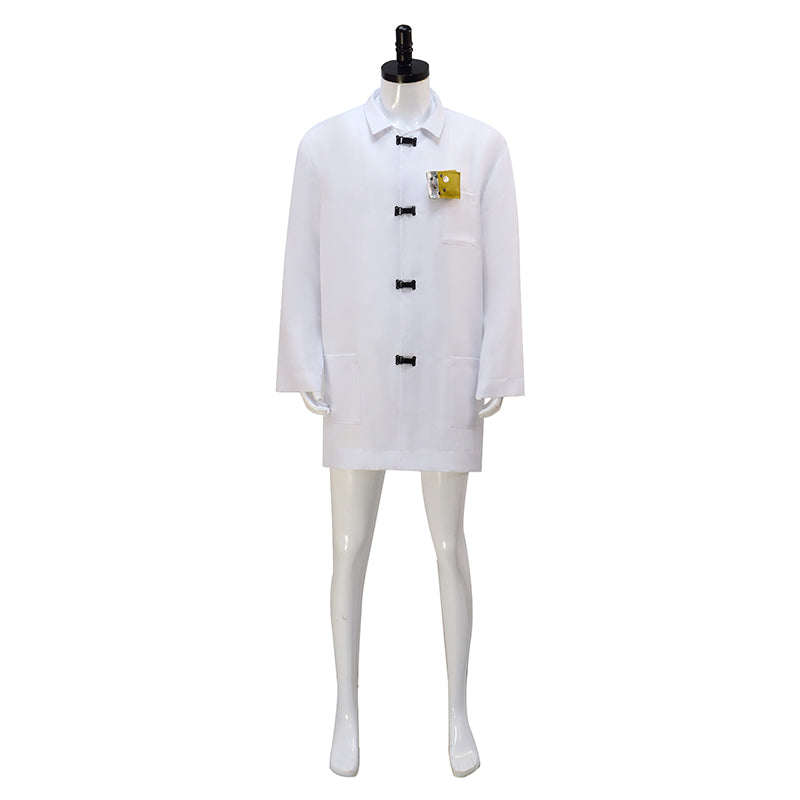 Fallout Dr Siggi Wilzig Cosplay Costume Fallout White Coat Outfit Halloween Carnival Suit