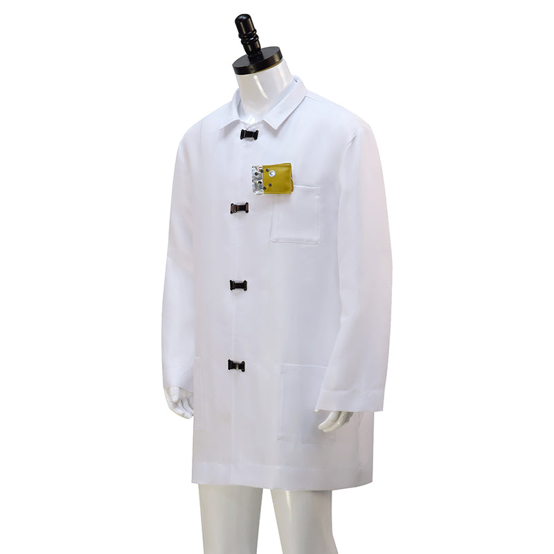 Fallout Dr Siggi Wilzig Cosplay Costume Fallout White Coat Outfit Halloween Carnival Suit