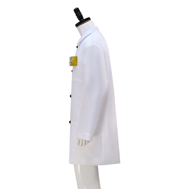 Fallout Dr Siggi Wilzig Cosplay Costume Fallout White Coat Outfit Halloween Carnival Suit