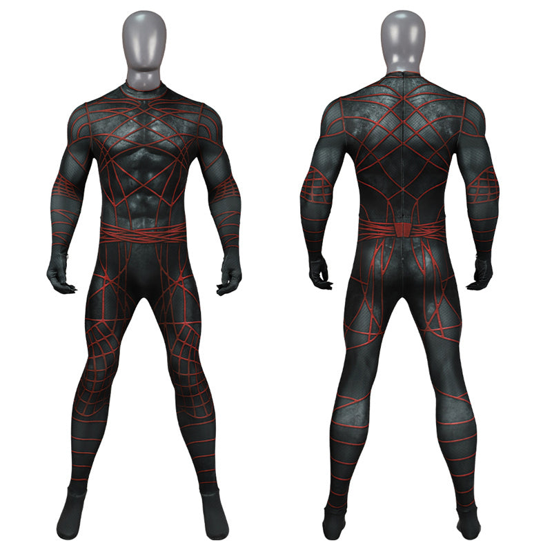 Ezekiel Sims Suit 2024 Madame Web Cosplay Costumes Spider Villain Jumpsuit