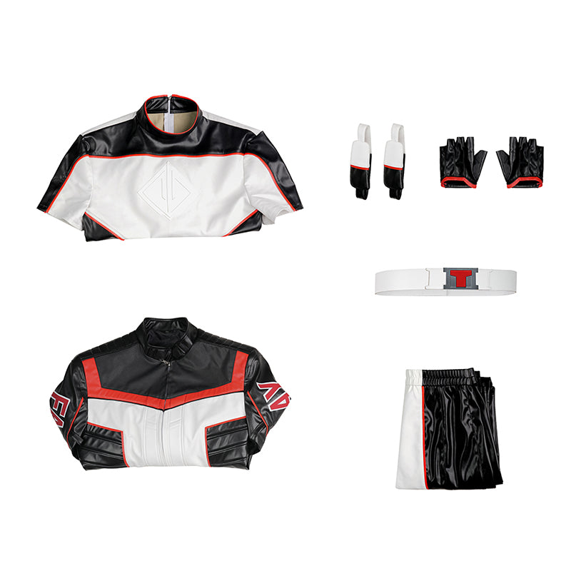 Deluxe Superman Mister Terrific Cosplay Costume Superman Legacy Michael Holt Outfit ACcosplay