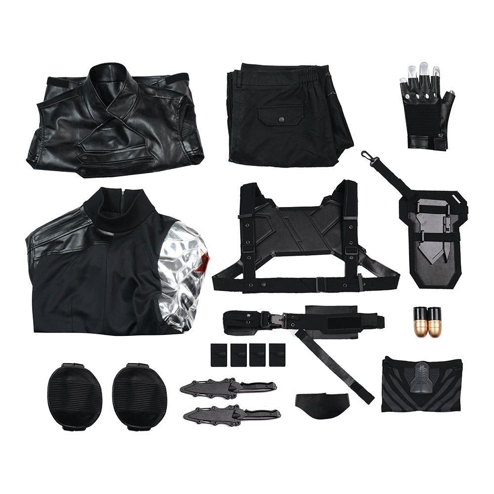 The Winter Soldier Cosplay Costume Captain America 2 Cosplay Halloween Outfit ACcosplay