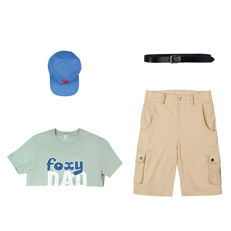 Zoo 2 Movie Fox Nick Wilde Foxy Day Cosplay Costume Adult Outfit With Hat ACcosplay