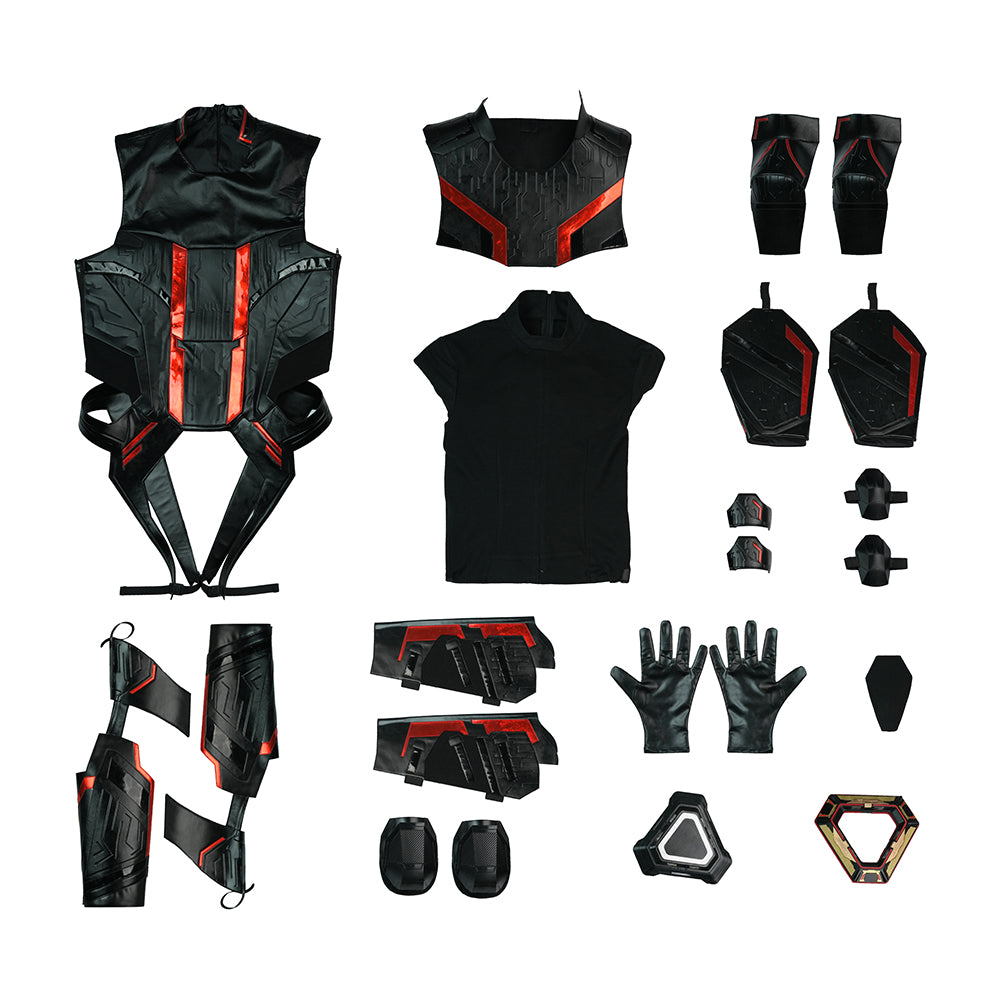 Tron Ares Cosplay Costume Men's Jumpsuit Jared Leto Cosplay Leather Suit ACcosplay