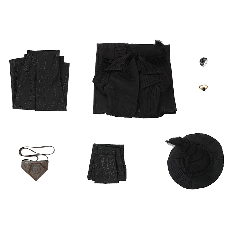 Wicked For Good Elphaba Cosplay Costume Black Halloween Outfit ACcosplay