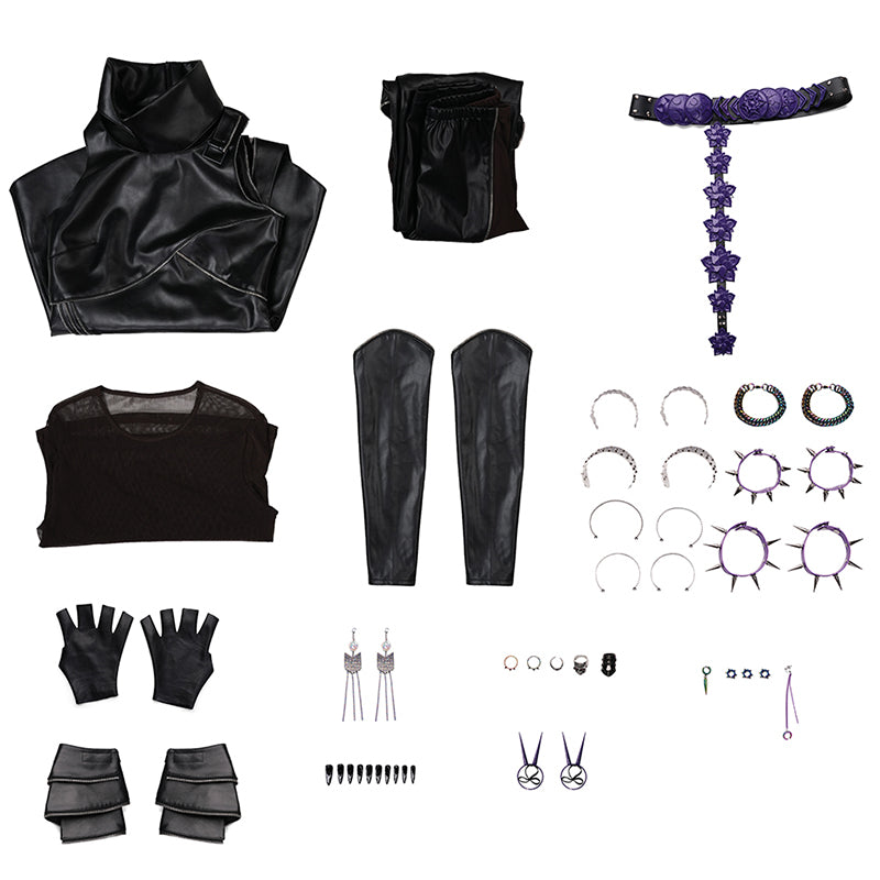 Deluxe Kpop Demon Hunters Mira Cosplay Costume Combat Halloween Outfit ACcosplay