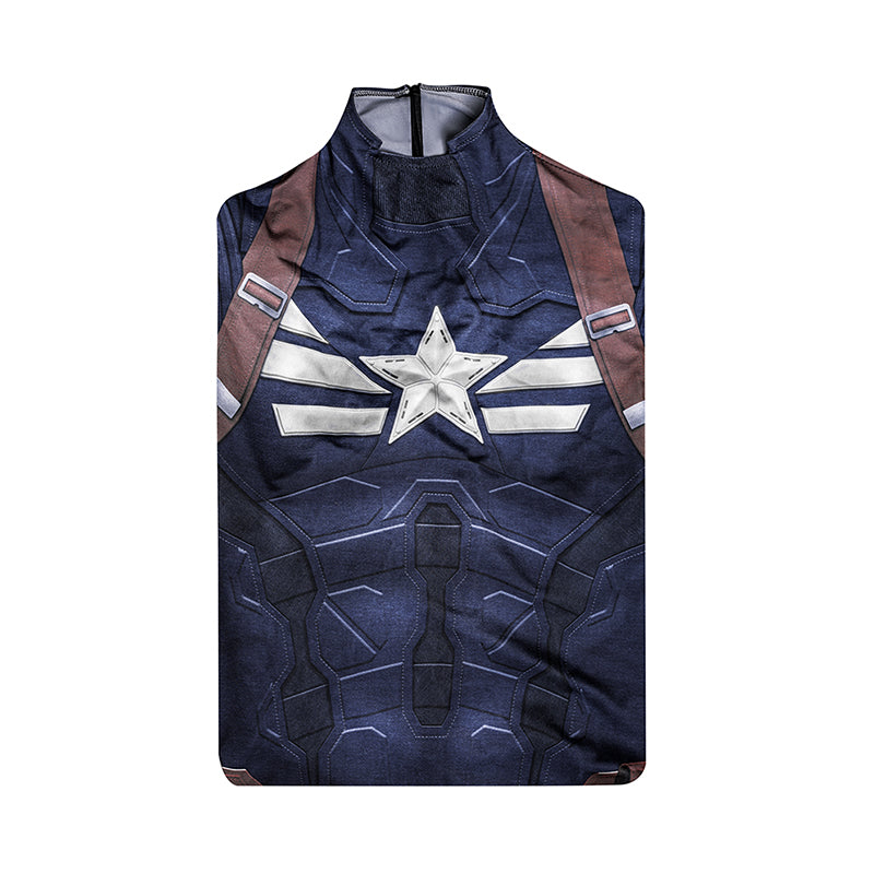 The Winter Soldier Stealth Captain America Cosplay Costume Jumpsuit Outfit ACcosplay