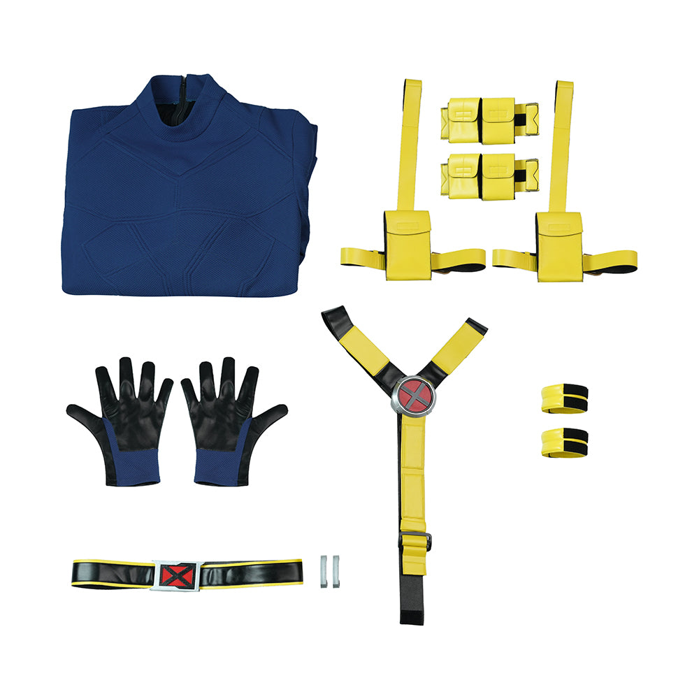 Avengers Doomsday Cyclops Scott Summers Cosplay Costume Halloween Suit Accosplay