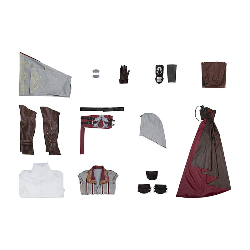 Assassin's Creed Ezio Auditore Cosplay Costume Halloween Outfit ACcosplay
