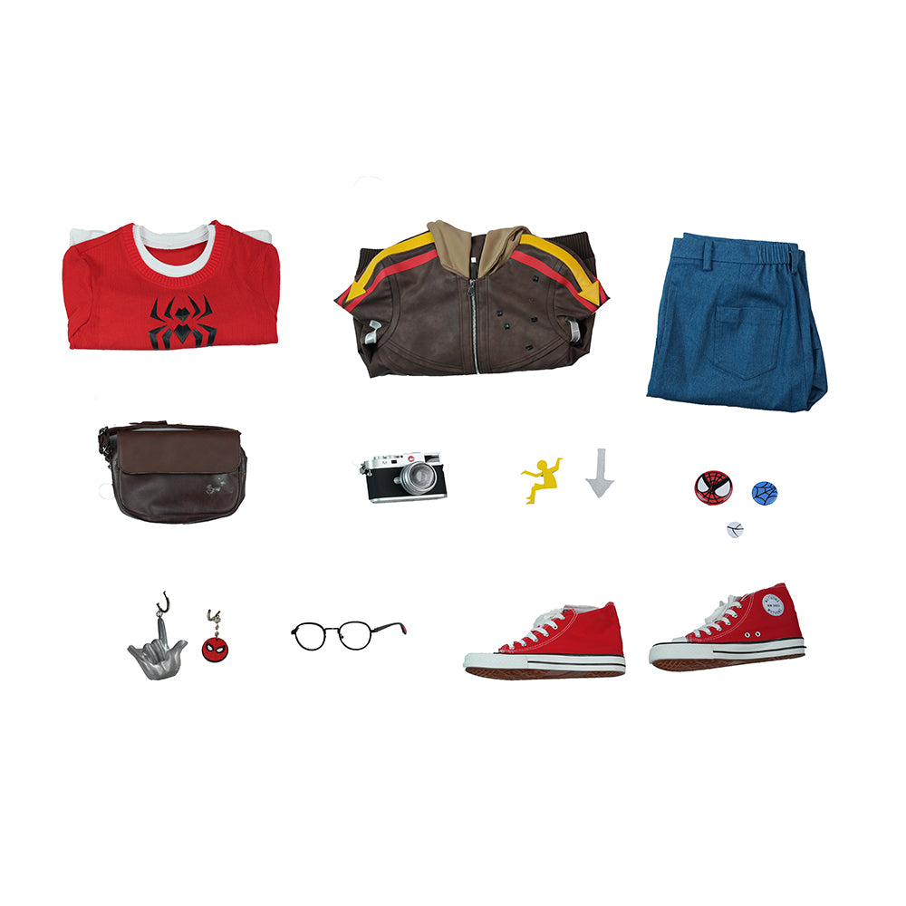 Marvel Rivals Spider-Man Peter Parker Cosplay Costume The Photographer Skin Outfit ACcosplay