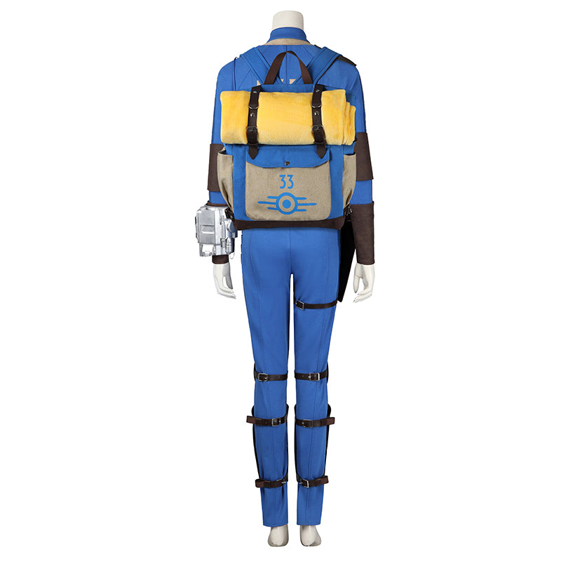 Lucy Vault 33 Backpack Fallout Lucy Cosplay Canvas Bag Halloween Props Backpack