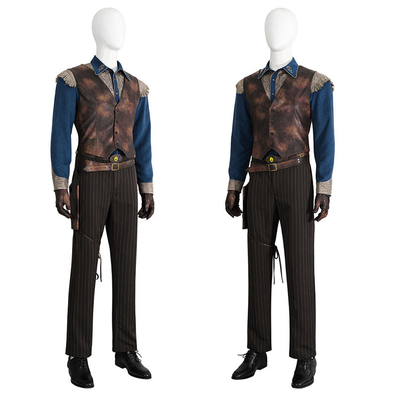 Fallout Ghoul Cosplay Fallout Season 1 Ghoul Cooper Howard Costume Halloween Outfit