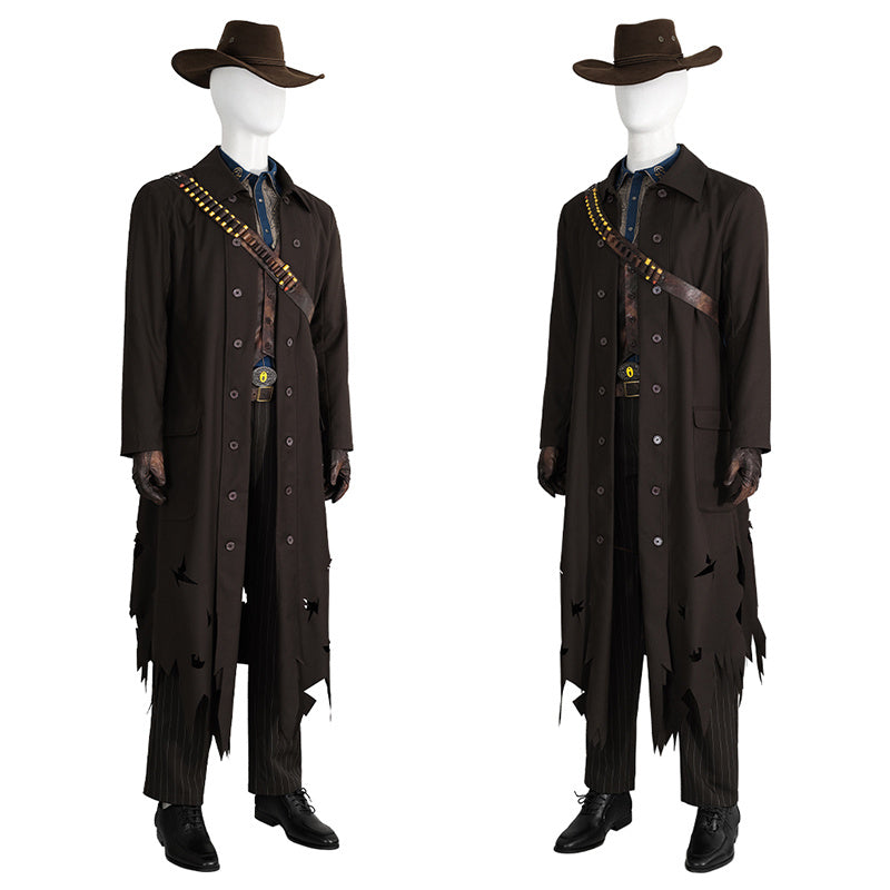 Fallout Ghoul Cosplay Fallout Season 1 Ghoul Cooper Howard Costume Halloween Outfit