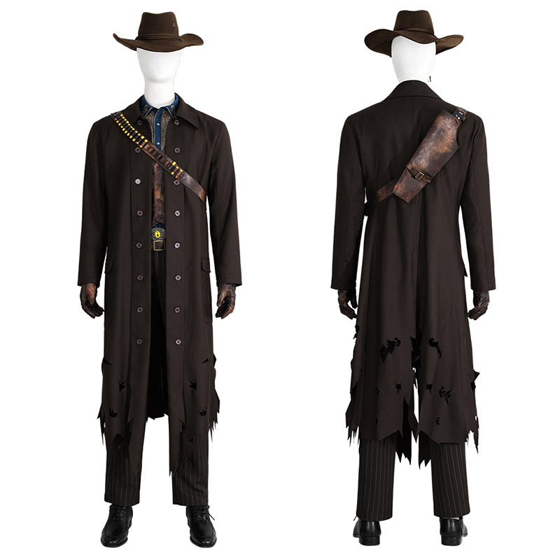 Fallout Ghoul Cosplay Fallout Season 1 Ghoul Cooper Howard Costume Halloween Outfit