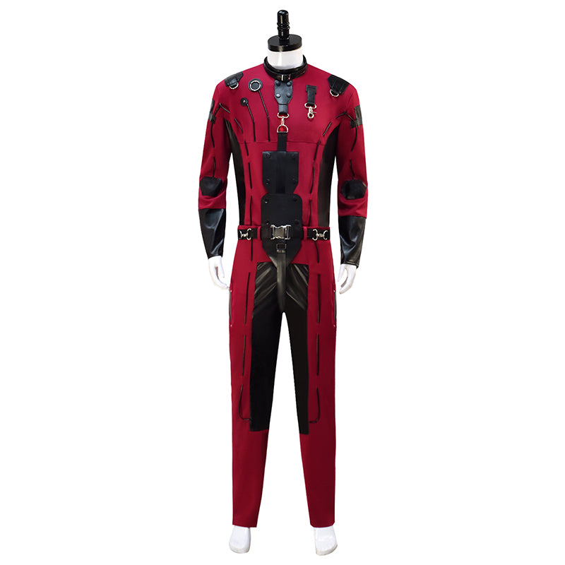 Fallout Maximus Cosplay Costume Maximus Red Ranger Jumpsuit Outfits Halloween Carnival Suit