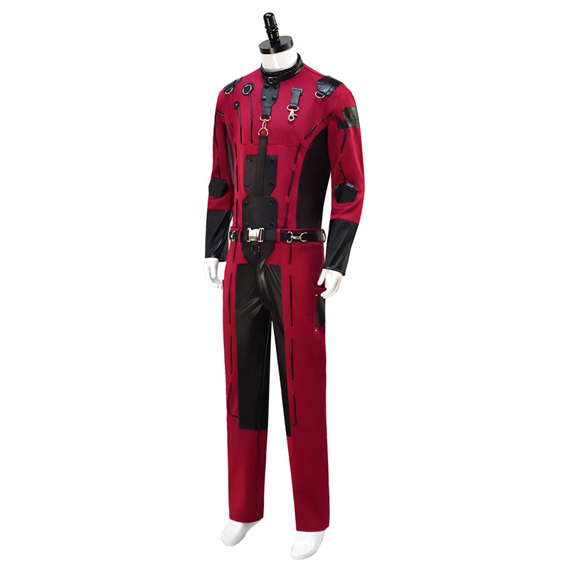 Fallout Maximus Cosplay Costume Maximus Red Ranger Jumpsuit Outfits Halloween Carnival Suit