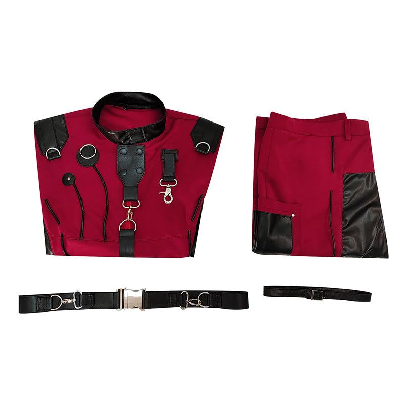 Fallout Maximus Cosplay Costume Maximus Red Ranger Jumpsuit Outfits Halloween Carnival Suit