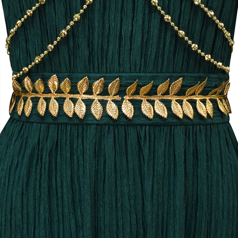 Galadriel Green Dress The Rings of Power Season 2 Cosplay Costume Hall ACcosplay Galadriel Green Dress The Rings of Power Season 2 Cosplay Costume Hall ACcosplay