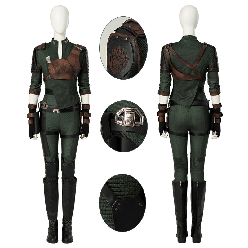 Gamora Costume Movie Guardians of The Galaxy Vol 3 Cosplay Halloween Party Suit